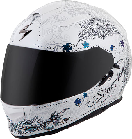 Exo T510 Full Face Helmet Azalea White/Silver Xl