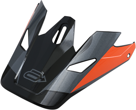 ARCTIVA Rise Visor - Summit - Black/Orange 0133-1064