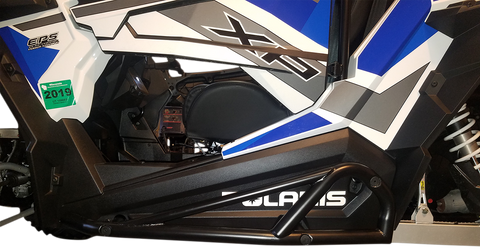 MOOSE RACING Nerf Bars - Black - RZR 2-Seater 1004-BK