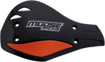 MOOSE RACING Handguards - Deflector - Black/Orange M51-127