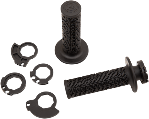 MOOSE RACING Grips - Lock-On - Black/Gold B36MRB-D