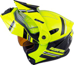 Exo At950 Cold Weather Helmet Teton Hi Vis 2x (Electric)