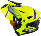 Exo At950 Cold Weather Helmet Teton Hi Vis 2x (Electric)