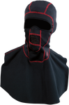 ARCTIVA Windshield? PSP Balaclava with Dickie - Black/Red - Small/Medium 2503-0368