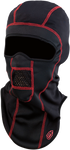 ARCTIVA Balaclava W-Shield - Black/Red - Small/Medium 2503-0372