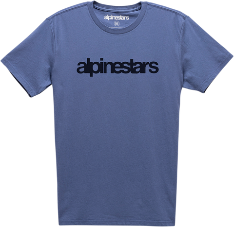 ALPINESTARS Heritage Word T-Shirt - Blue - XL 12107300672XL