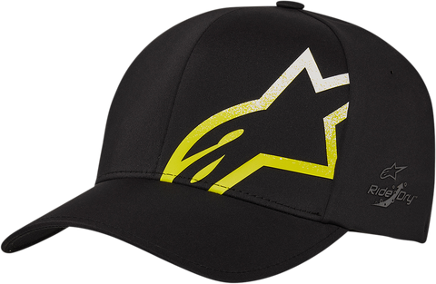 ALPINESTARS Corporate Shift Comet Hat - Black/Hi-Vis Yellow - Small/Medium 1211810011055SM