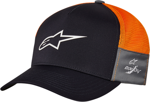 ALPINESTARS Foremost Hat - Navy/Orange - One Size 1211810027032OS