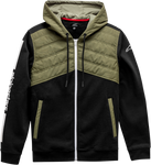 ALPINESTARS Alltime Hybrid Jacket - Black/Olive - 2XL 12111100210672X