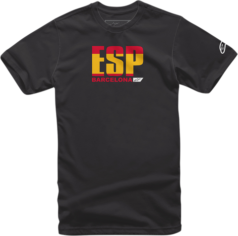 ALPINESTARS Spain Circuits T-Shirt - Black - Medium 1211720121094M