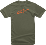 ALPINESTARS Ageless T-Shirt - Military/Orange - 2XL 10327203069402X