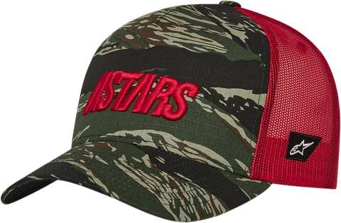 ALPINESTARS Tropic Hat - Military/Red - One Size 1211810196930OS