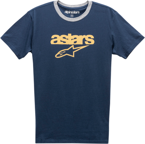 ALPINESTARS Match T-Shirt - Navy/Gray - Large 1211740107026L