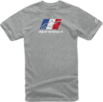 ALPINESTARS World Tour T-Shirt - Gray - Large 1211720101026L