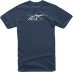 ALPINESTARS Truth T-Shirt - Navy - Large 12117200070L