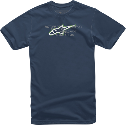 ALPINESTARS Truth T-Shirt - Navy - Large 12117200070L