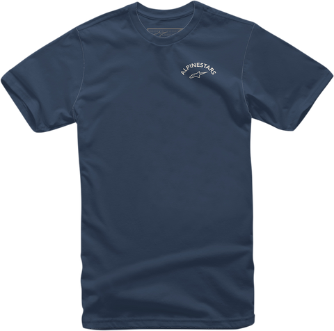 ALPINESTARS Arced T-Shirt - Navy - Large 12117202170L