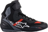 ALPINESTARS Faster-3 Rideknit Shoes - Black/Gray/Red - US 14 2510319116514