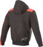 ALPINESTARS Rhod Windstopper Hoodie - Black/Gray/Red - 4XL 4200420-1123-4X