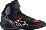 ALPINESTARS Faster-3 Rideknit Shoes - Black/Gray/Red - US 12.5 25103191165125