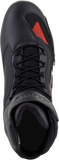 ALPINESTARS Faster-3 Rideknit Shoes - Black/Gray/Red - US 11.5 25103191165115