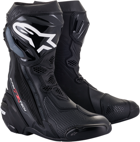 ALPINESTARS Supertech Boots - Black - US 8 / EU 42 2220021-10-42