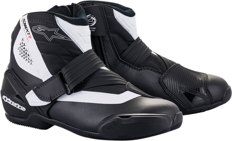 ALPINESTARS SMX-1R V2 Boots - Black/White - US 12.5 / EU 48 2224521-12-48