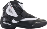 ALPINESTARS SMX-1R V2 Boots - Black/White - US 12.5 / EU 48 2224521-12-48