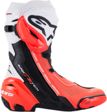 ALPINESTARS Supertech V Boots - Black/Orange/White - US 8 / EU 42 2220121-124-42