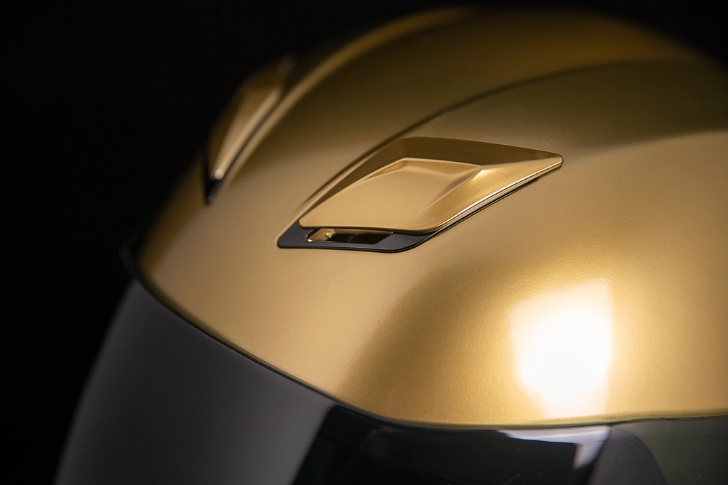 icon airflite helmet gold ICON Airflite™ Helmet - Jewel - MIPS® - Gold