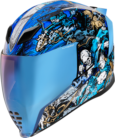 ICON Airflite™ Helmet - 4Horsemen - Blue - XL 0101-13921