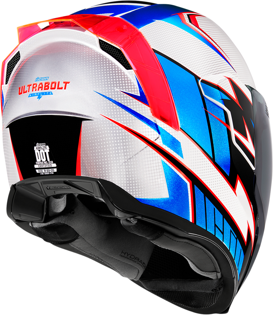 icon airflite ultrabolt helmet Ultraflite Solid Full Face Motorcycle while the revised intermediate oval headform ensures a dialed Icon Airflite Motorcycle Helmet Ultra