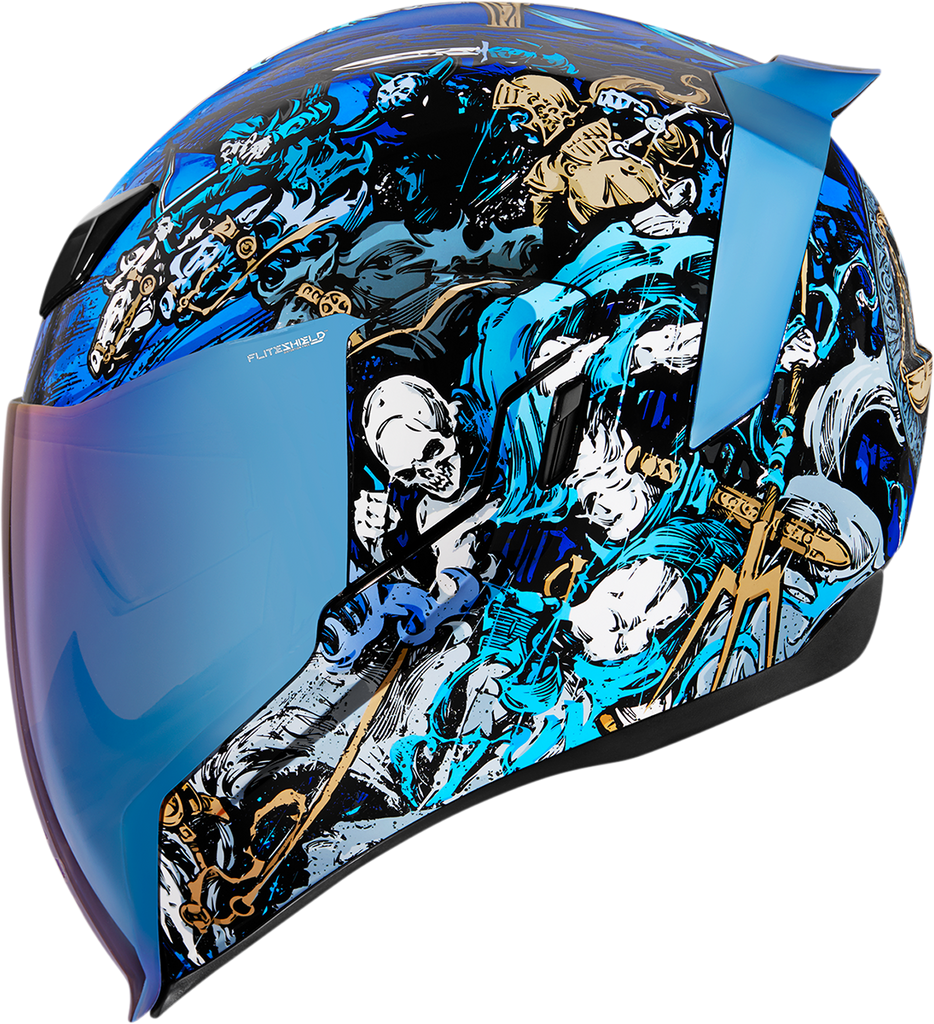 ICON Airflite™ Helmet - 4Horsemen - Blue ICON Airflite™ Helmet - 4Horsemen - Blue