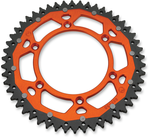 MOOSE RACING Dual Sprocket - Orange - 52 Tooth 1210-897-52-14X