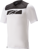 ALPINESTARS Drop 4.0 Jersey - Short-Sleeve - White/Black - Small 1766220-21-SM