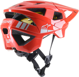 ALPINESTARS Vector Tech Helmet - Bright Red/Light Gray Glossy - MIPS® - Small 8700721-3199-SM