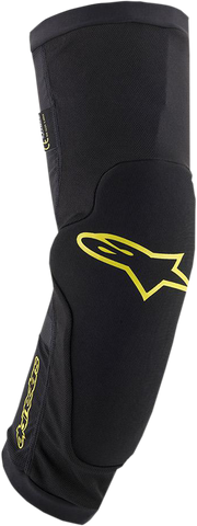 ALPINESTARS Paragon Plus Knee Guards - Black/Yellow - Small 1652419-1047-SM