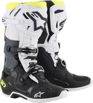 ALPINESTARS Tech 10 Boots - Black/White/Yellow - US 8 2010020-125-8