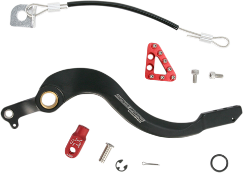 MOOSE RACING Brake Pedal - Red - Honda 82-0106-21-11