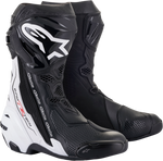 ALPINESTARS Supertech Boots - Black/White - US 7.5 / EU 41 2220021-12-41