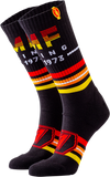 FMF 1973 Socks - Black - One Size HO20194904BLK