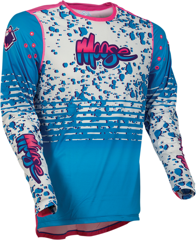 MOOSE RACING Agroid Jersey - Blue/Pink/White - 2XL 2910-6390