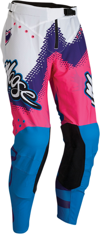 MOOSE RACING Agroid Pants - Pink/Blue/Purple - 36 2901-9236