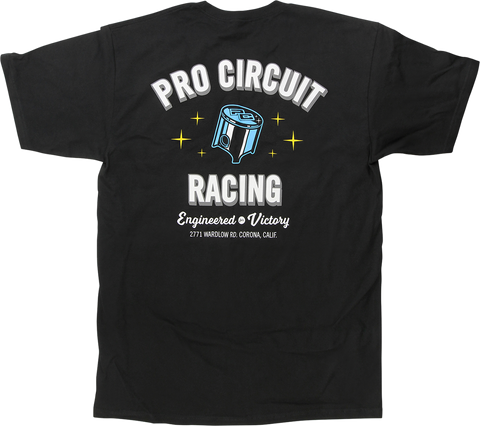 PRO CIRCUIT Piston T-Shirt - Black - Large 6431740-030