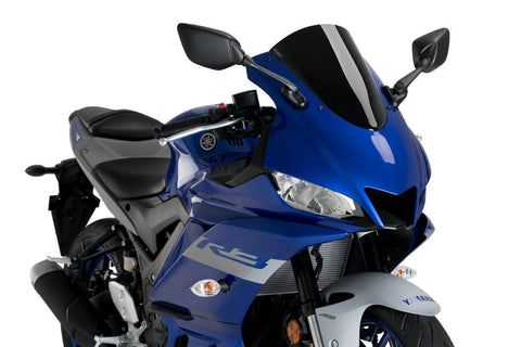 Windscreen Racing Black Yam