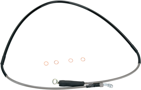 MOOSE RACING Brake Line - Front - Stainless Steel - DR-Z 400 S S01-1-036/P