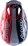 ALPINESTARS Supertech M10 Helmet - Angel 21 - MIPS® - Black/Red/White - XS 8301921-1321-XS