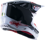 ALPINESTARS Supertech M10 Helmet - Angel 21 - MIPS® - Black/Red/White - 2XL 8301921-1321-2X
