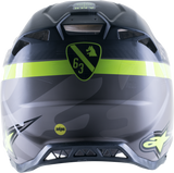 ALPINESTARS Supertech M10 Helmet - AMS - MIPS® - Gray/Yellow/Black - Medium 8302421-9059-MD