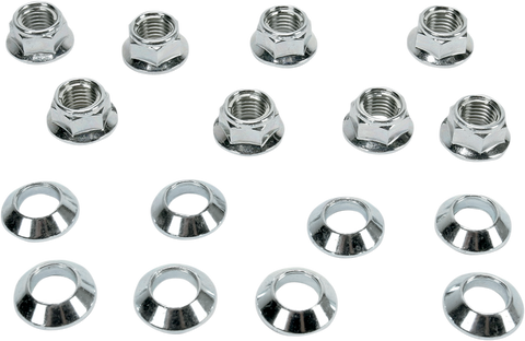 MOOSE RACING Lug Nuts - Locking - 8 Pack - ATV 0223-0044M